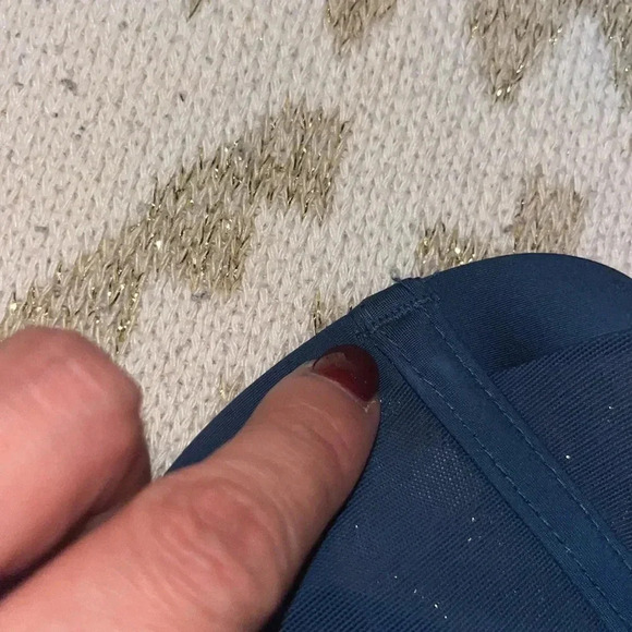 NWT CUUP The Balconette Mesh in Ocean Size 38F - Picture 5 of 5